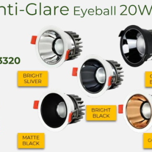 LED COB EYEBALL 3320