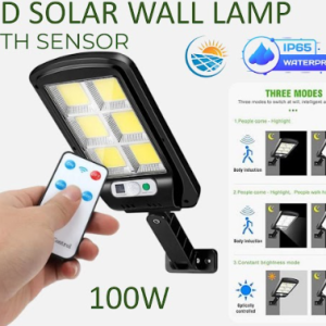 LED SOLAR WALL LAMP WITH SENSOR